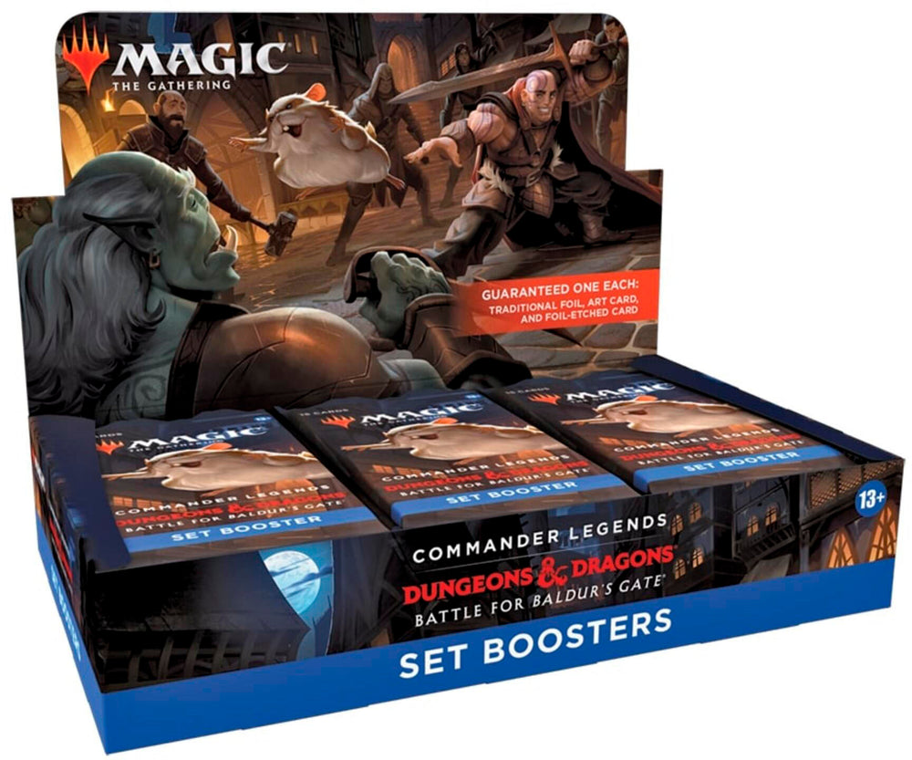 Magic the Gathering Dungeons & Dragons Battle for Baldur's Gate Set Booster Box (18 Packs)