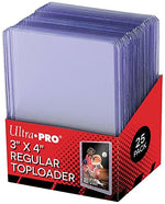 Ultra Pro 3" X 4" Regular Top Loaders (25 Pack)