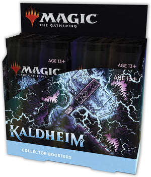 
                
                    Load image into Gallery viewer, Magic: The Gathering MTG Kaldheim Collector Booster Box (12 Packs)
                
            