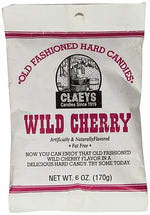 Claeys Old Fashioned Hard Candies Wild Cherry Bag (6 Ounces)