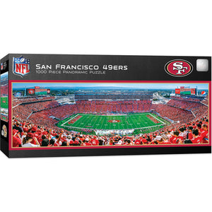 Master Pieces San Francisco 49ers 1000 Piece Panoramic Puzzle