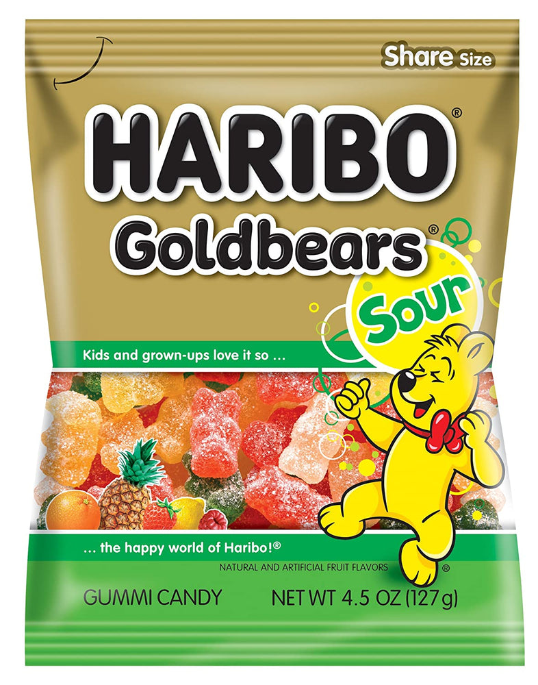 
                
                    Load image into Gallery viewer, Haribo Gold bears Sour (5 Ounces)
                
            