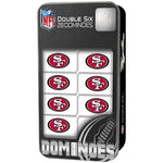 Master Pieces Double Six San Francisco 49ers Dominoes (28 Pack)