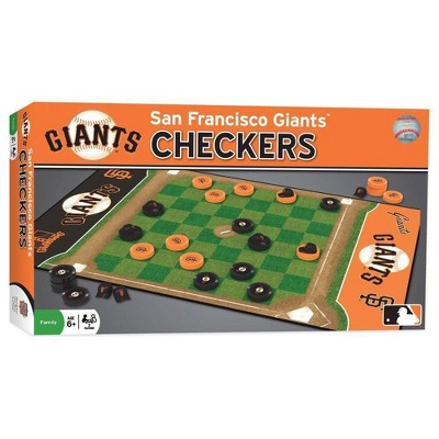 Master Pieces Assorted Sports Teams Checkers Game Set
