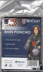 San Francisco Giants Adult Rain Poncho