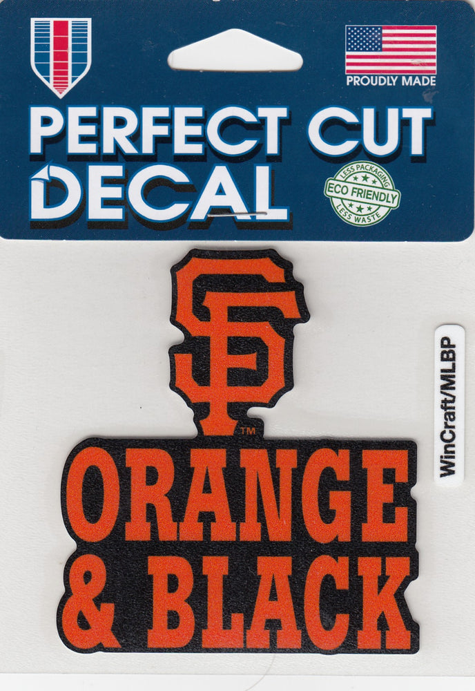San Francisco Giants Perfect Cut Decal