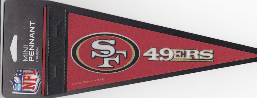 
                
                    Load image into Gallery viewer, San Francisco 49ers Mini Pennant
                
            
