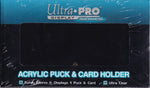 Acrylic Clear Hockey Puck & Card Holder