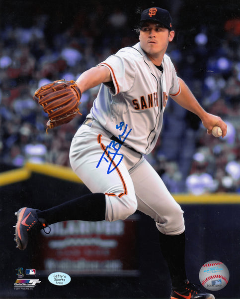 Ehire Adrianza San Francisco Giants Autographed 8x10 photo (Vertical, After  Swing, White Jersey)