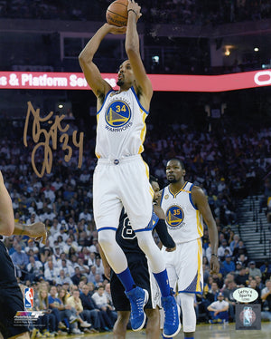 
                
                    Load image into Gallery viewer, Shaun Livingston Autographed 8x10 Photo (Vertical, Jumping Up, White Jersey)
                
            