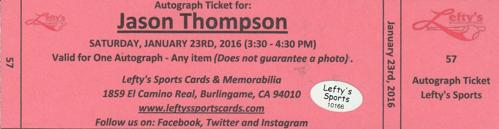 Jason Thompson Golden State Warriors Autographed 8x10 Photo (Vertical, Running, Blue Jersey)