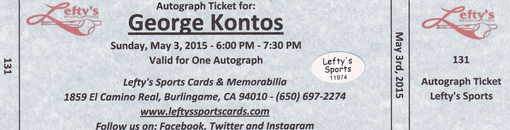 George Kontos San Francisco Giants Autographed 8x10 Photo (Vertical, Pitching, Gray Jersey