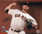 George Kontos San Francisco Giants Autographed 8x10 Photo (Horizontal, Pitching, White Jersey)