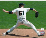 Josh Osich San Francisco Giants Autographed 8x10 Photo (Horizontal, Pitching, White Jersey)