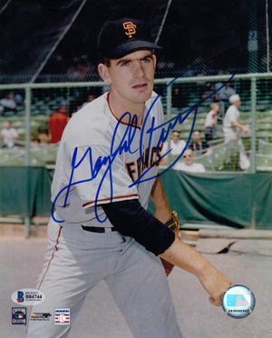
                
                    Load image into Gallery viewer, Gaylord Perry San Francisco Giants Autographed 8x10 Photo (Vertical, Close Up, White Jersey)
                
            