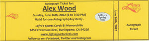 Alex Wood San Francisco Giants Autographed 8x10 Photo (Vertical, Pitching, Black Jersey)