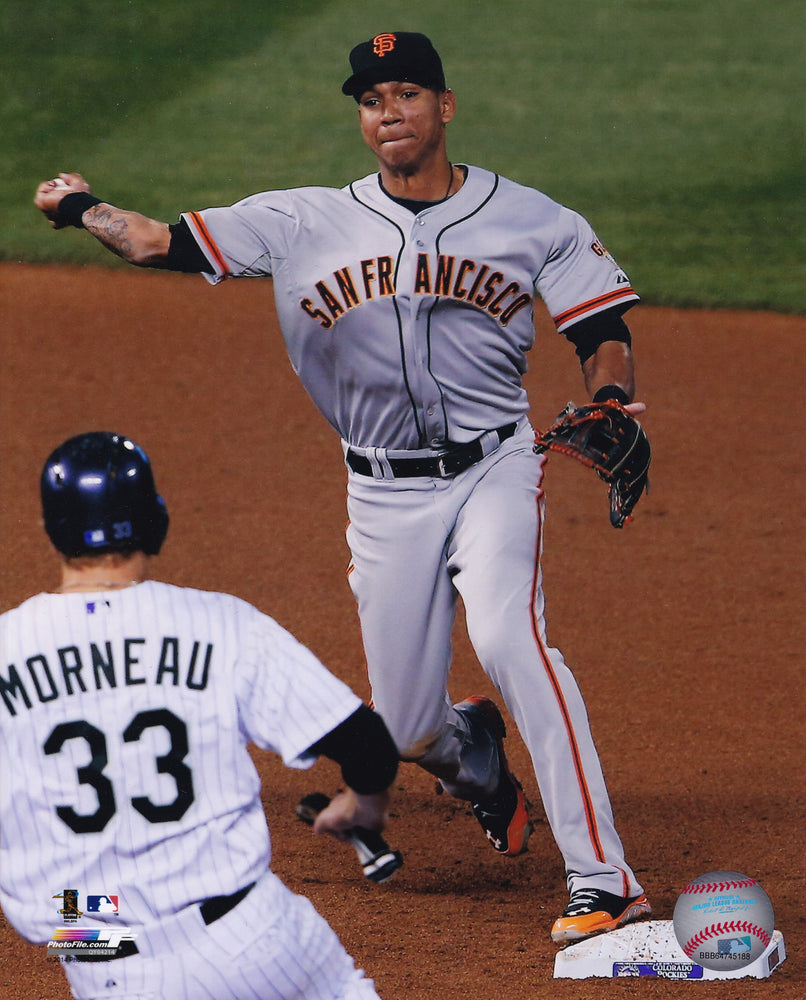 
                
                    Load image into Gallery viewer, Ehire Adrianza San Francisco Giants 8x10 Photos
                
            