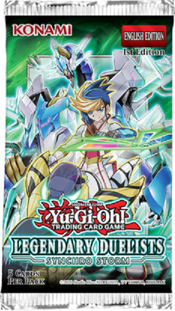 Yu-Gi-Oh Legendary Duelists Synchro Storm Booster Pack (5 Cards)