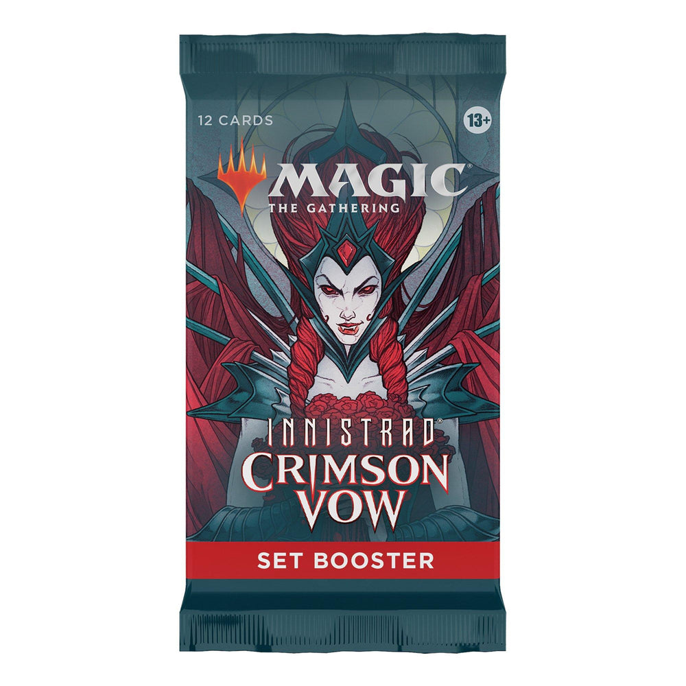 
                
                    Load image into Gallery viewer, Magic The Gathering Innistrad Crimson Vow Set Booster Pack (12 Cards)
                
            