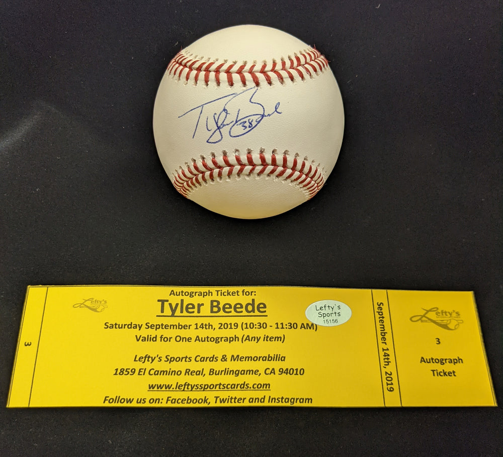 Tyler Beede San Francisco Giants Autographed Baseball