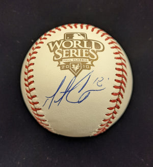 
                
                    Load image into Gallery viewer, Matt Cain San Francisco Giants Autographed 2010 World Series Baseball
                
            