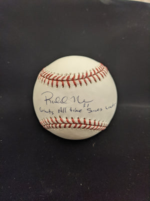 Robb Nen "Giants All Time Saves Leader" Autographed Baseball