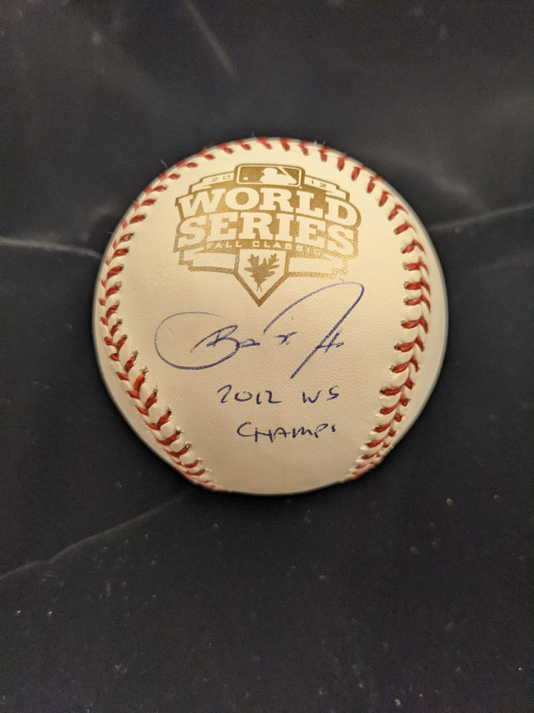 Barry Zito "2012 WS Champs" San Francisco Giants Autographed 2012 World Series Baseball