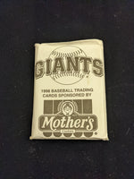 Giants 1998 Mothers Cookies Stadium Giveaways Team Set
