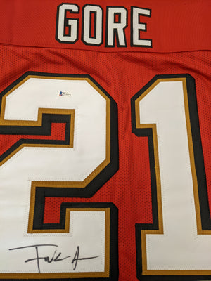 Frank Gore Autographed Jersey