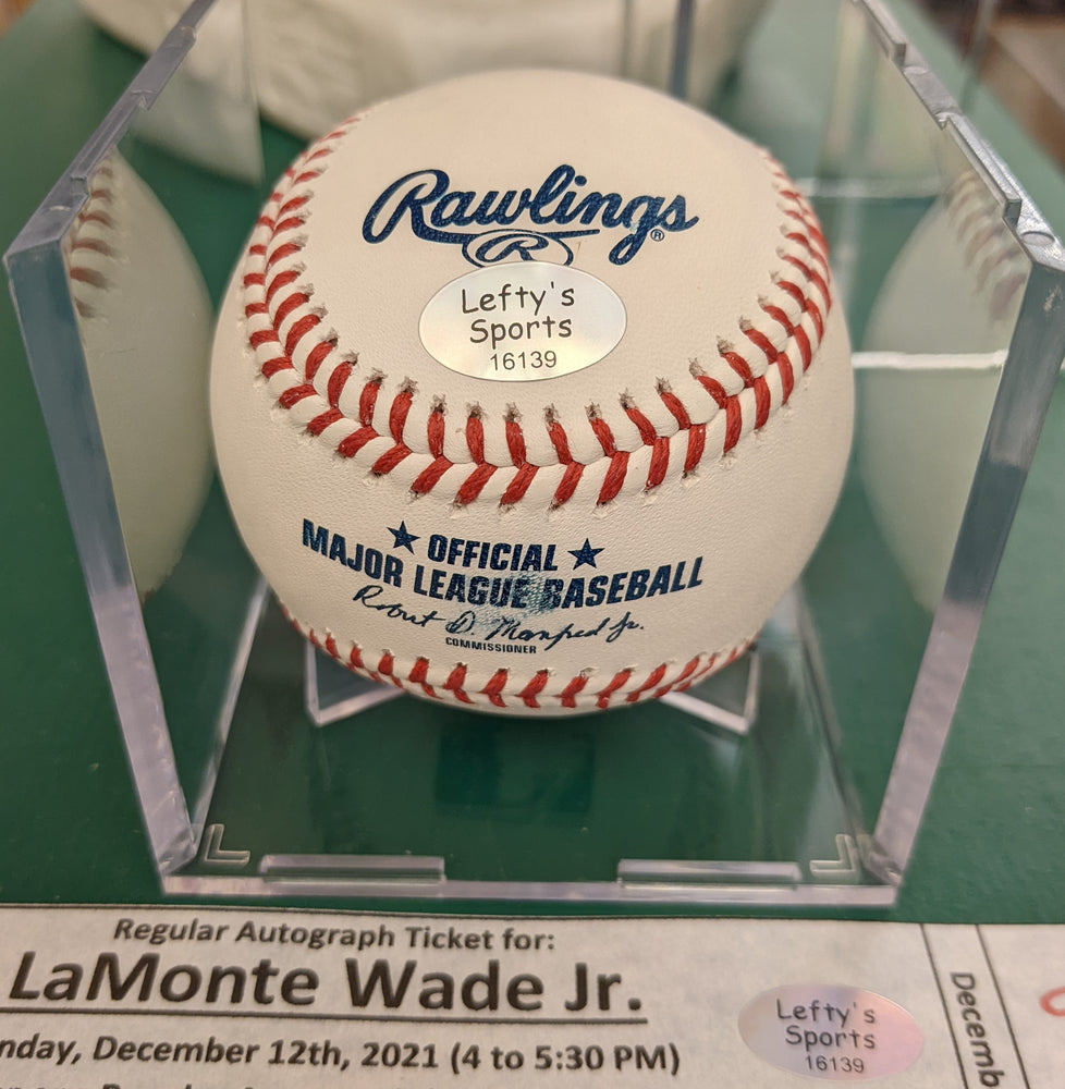 LaMonte Wade Jr. San Francisco Giants Autographed Baseball