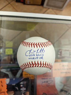 Travis Ishikawa "2014 NLCS Walkoff HR" San Francisco Giants Autographed Baseball