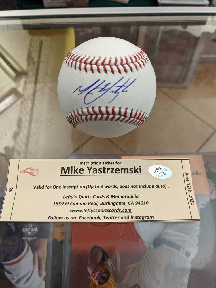 
                
                    Load image into Gallery viewer, Mike Yastrzemski San Francisco Giants Autographed Baseball
                
            