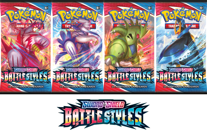 Pokemon Sword & Shield Battle Styles Booster Pack (10 Cards)