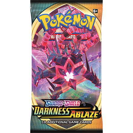 Pokemon Sword & Shield Darkness Ablaze Booster Pack (10 Cards) – Lefty's Sports
