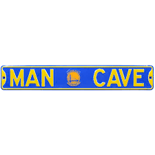 
                
                    Load image into Gallery viewer, Golden State Warriors Man Cave Sign
                
            