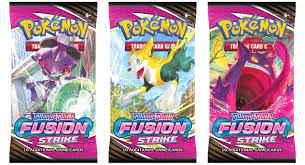 
                
                    Load image into Gallery viewer, Pokemon TCG Fusion Strike Booster Pack (10 Cards)
                
            