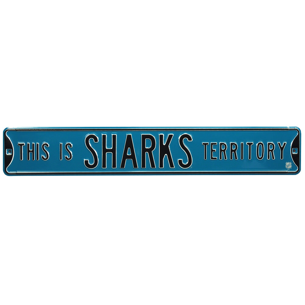 WinCraft This is Sharks Territory Metal Sign