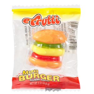 Efrutti Candy Mini Gummy Burger (0.32 Ounces)