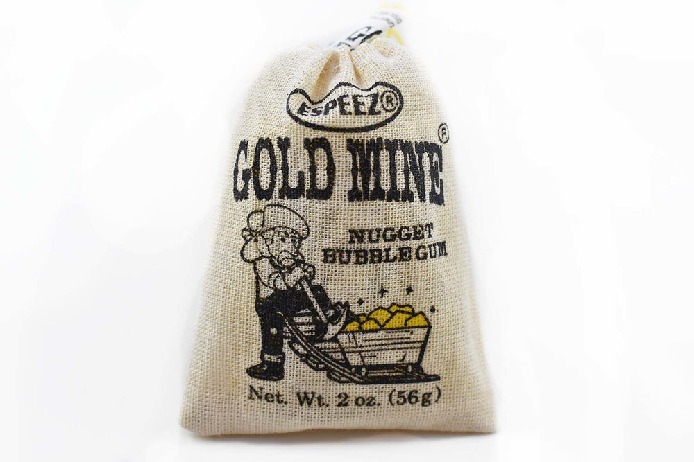 Gold Mine Nugget Bubble Gum (2 Ounces)