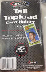 Tall Topload Card Holder (25 Holders)