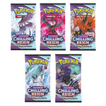 Pokemon Sword & Shield Chilling Reign Booster Pack (10 Cards)