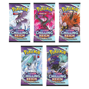 Pokemon Sword & Shield Chilling Reign Booster Pack (10 Cards)