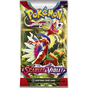 Pokemon Scarlet and Violet Booster Pack (10 Cards)
