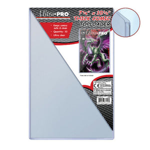 
                
                    Load image into Gallery viewer, Ultra Pro Thick Comic Toploader Pack (10 Pack)
                
            