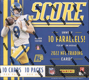 Panini Score 2022 Hobby Hybrid Box (10 Packs)