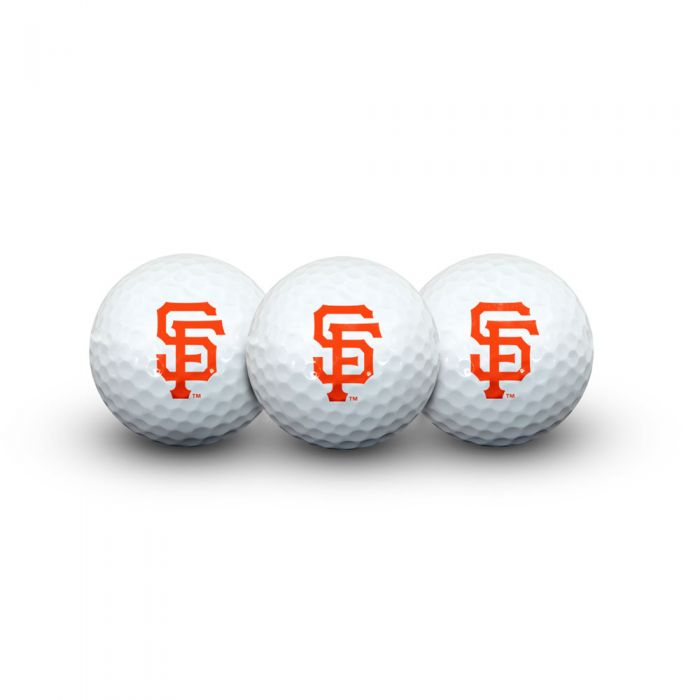 San Francisco Giants Golf Ball Pack of Three in a Clamshell