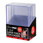 Ultra Pro Super Thick 3" x 4" Top Loaders 360pt (5 Pack)