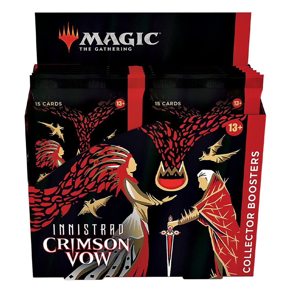 Magic The Gathering Innistrad Crimson Vow Collectors Boosters Box (12 Packs)